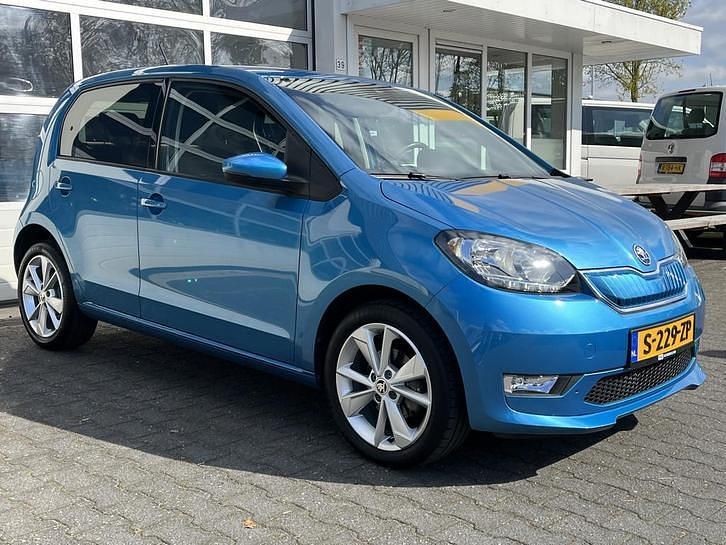 Blauw Gebruikt 2020 Skoda Citigo-e IV Style Hatchback | € 16.950 (Duur) - Afbeelding 1/4