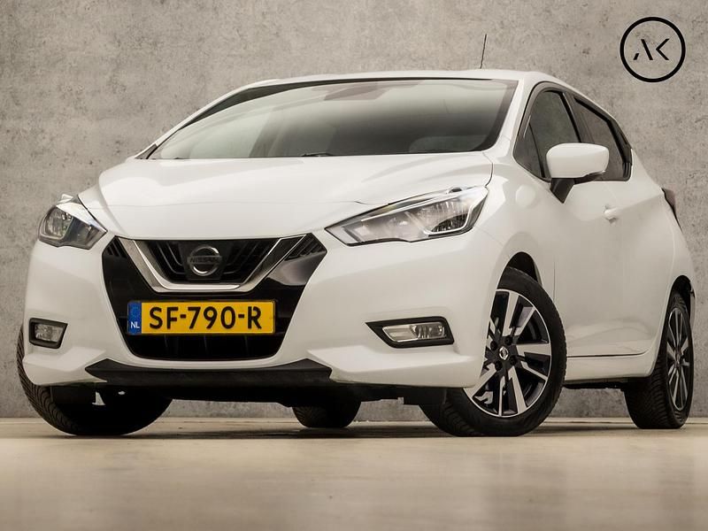 Wit Gebruikt 2018 Nissan Micra N-Connecta Hatchback | € 10.445 (Eerlijke prijs) - Afbeelding 1/4