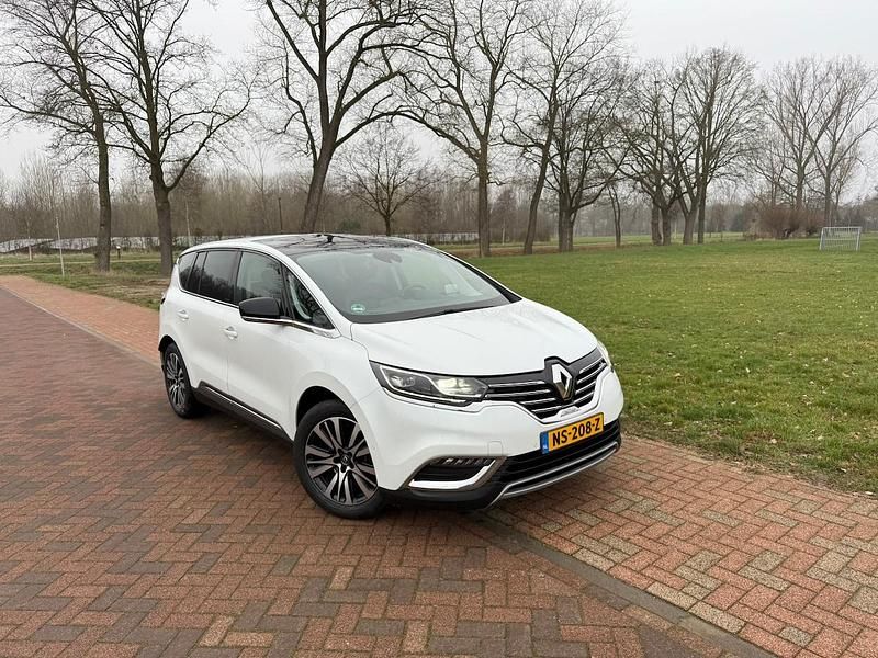 Wit (metallic) Occasion 2017 Renault Espace Initiale Paris MPV | € 24.750 - Afbeelding 1/4