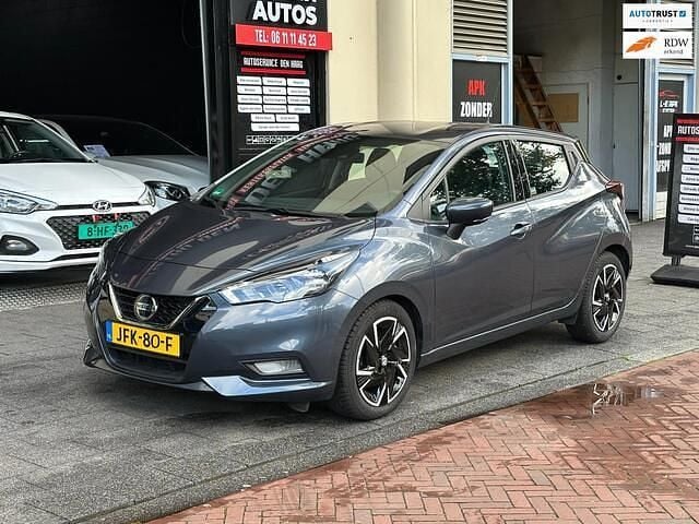 Grijs Gebruikt 2021 Nissan Micra Hatchback | € 15.950 (Goede deal) - Afbeelding 1/4