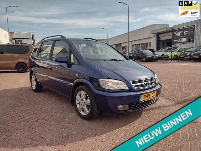 Blauw Gebruikt 2004 Opel Zafira MPV | € 2.499 (Eerlijke prijs) - Afbeelding 1/4