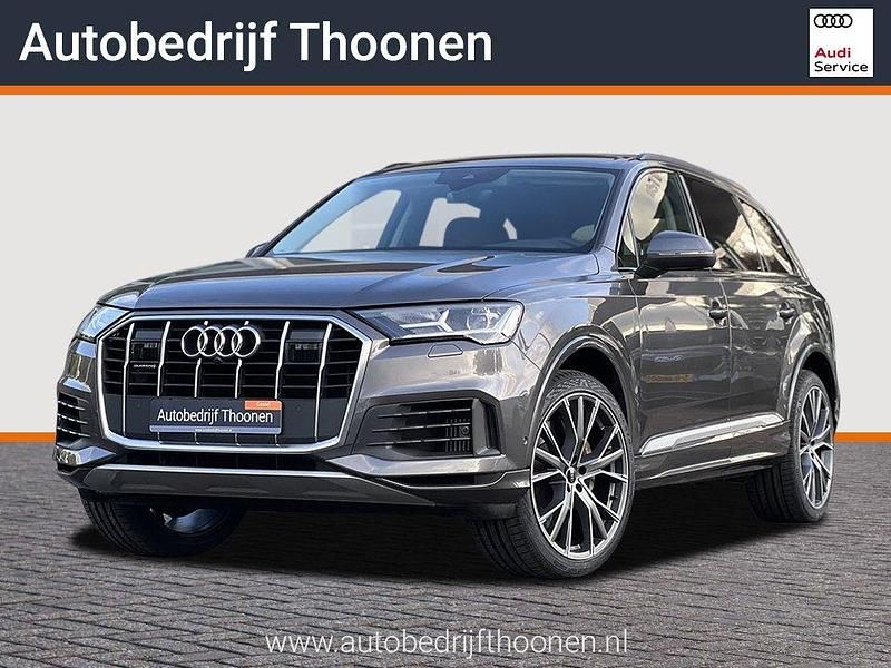 Grijs Gebruikt 2021 Audi Q7 Proline SUV | € 69.900 (Iets duurder) - Afbeelding 1/4