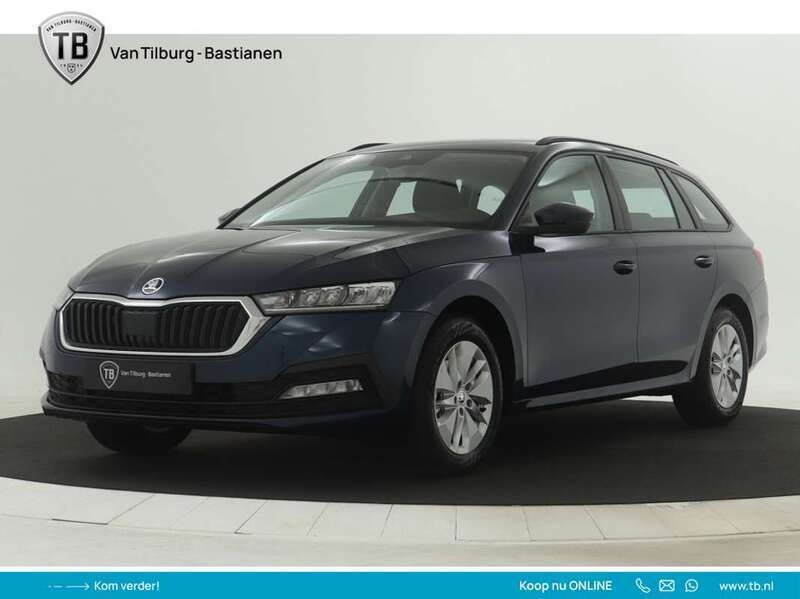 Blauw Gebruikt 2024 Skoda Octavia Business Line Stationwagen | € 31.040 (Eerlijke prijs) - Afbeelding 1/4