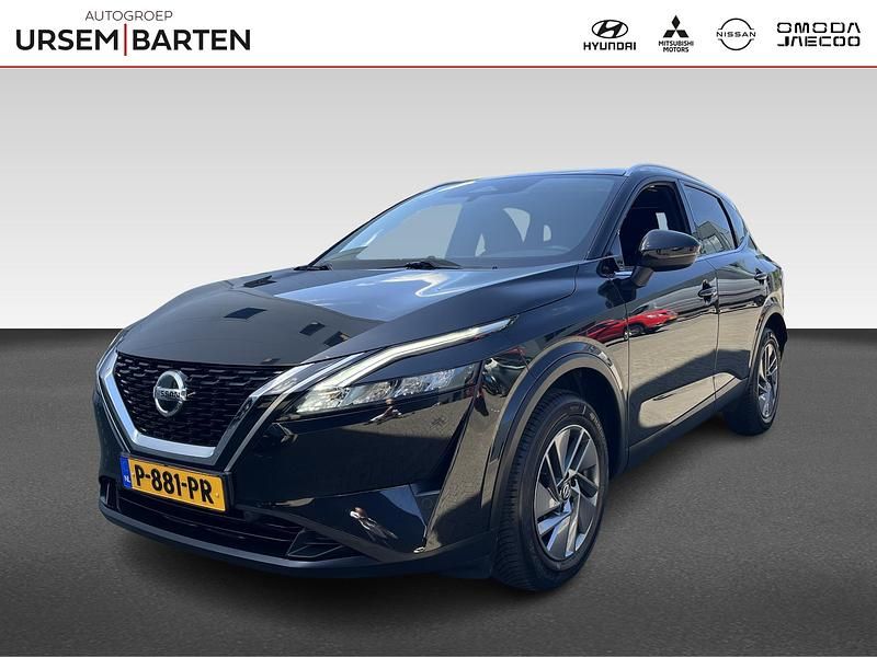 Zwart Occasion 2022 Nissan Qashqai Acenta SUV | € 20.990 (Eerlijke prijs) - Afbeelding 1/4