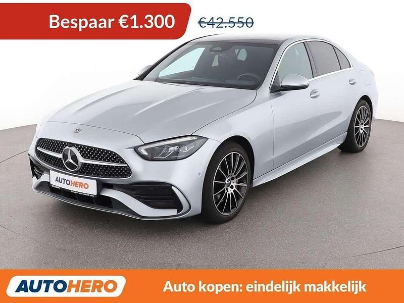 Occasion Mercedes C300e AMG line 313 PK (230 kW) 2022 Grijs Sedan