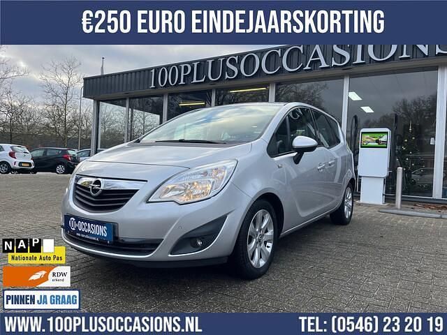 Grijs Gebruikt 2010 Opel Meriva Cosmo MPV | € 3.950 (Goede deal) - Afbeelding 1/4
