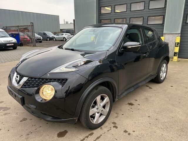 Zwart Gebruikt 2017 Nissan Juke Tekna SUV | € 10.750 - Afbeelding 1/4