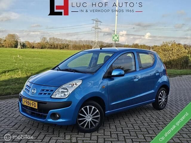 Blauw Occasion 2009 Nissan Pixo Acenta Hatchback | € 1.199 (Goede deal) - Afbeelding 1/4