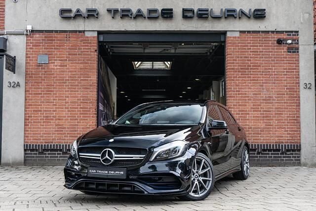 Zwart Gebruikt 2016 Mercedes A45 AMG AMG Hatchback | € 27.950 (Eerlijke prijs) - Afbeelding 1/4