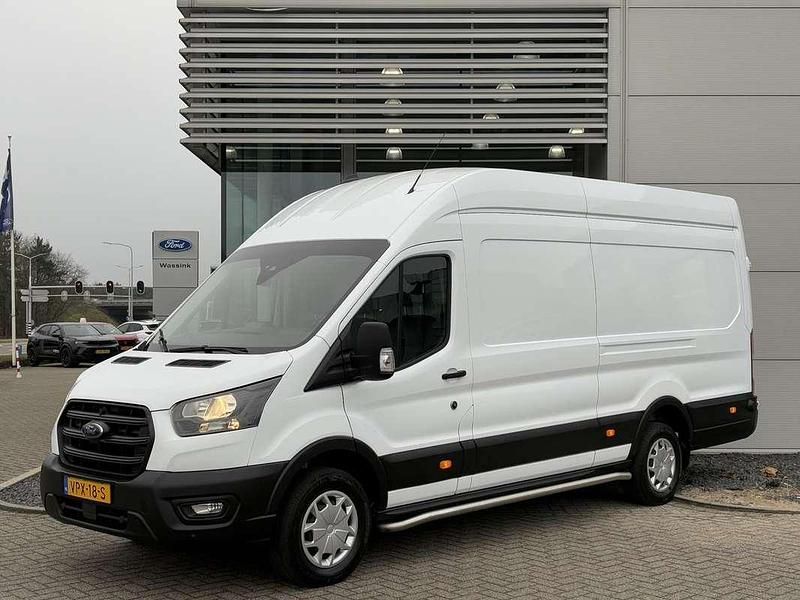 Wit Gebruikt 2022 Ford Transit Trend Van | € 17.890 (Super prijs) - Afbeelding 1/3