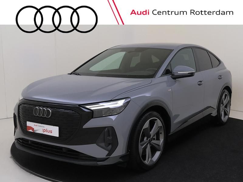 Grijs Gebruikt 2023 Audi Q4 Sportback e-tron Basis SUV | € 40.750 - Afbeelding 1/4