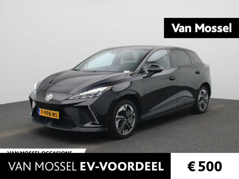 Zwart Gebruikt 2023 MG MG4 EV Luxury Hatchback | € 24.495 (Eerlijke prijs) - Afbeelding 1/4