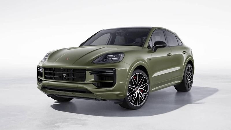 Groen Gebruikt 2024 Porsche Cayenne Turbo E-Hybrid SUV | € 189.900 (Goede deal) - Afbeelding 1/4