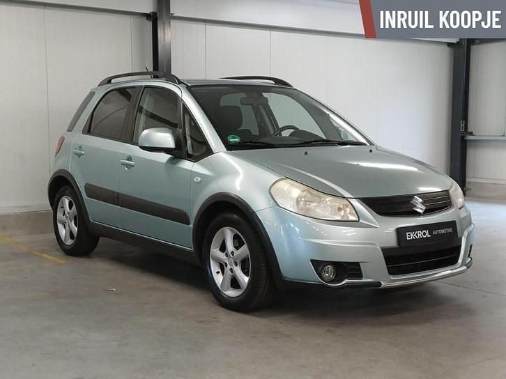 Blauw Gebruikt 2009 Suzuki SX4 MPV | € 2.450 (Duur) - Afbeelding 1/4
