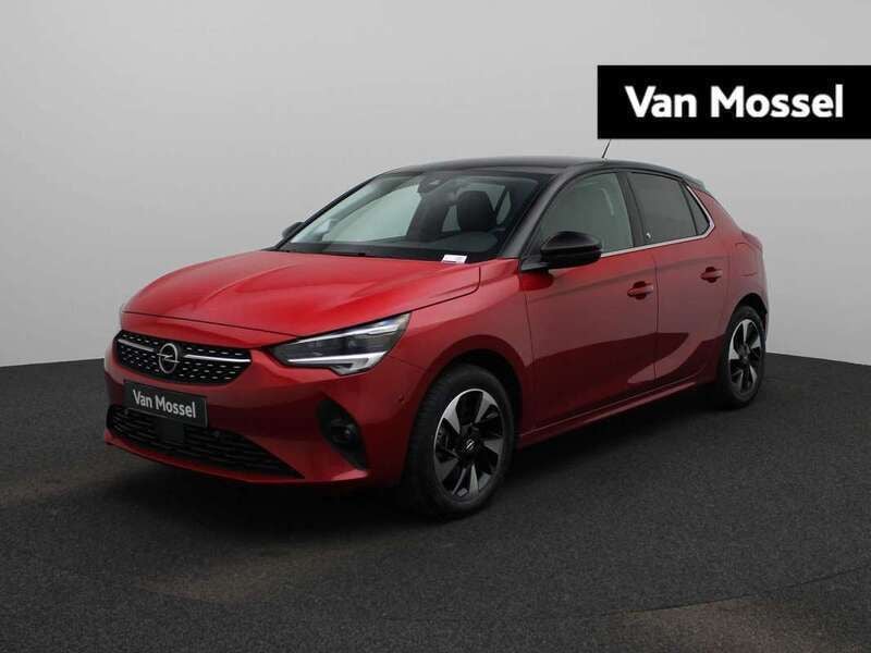Rood Gebruikt 2021 Opel Corsa-e Elegance Hatchback | € 17.400 (Eerlijke prijs) - Afbeelding 1/4