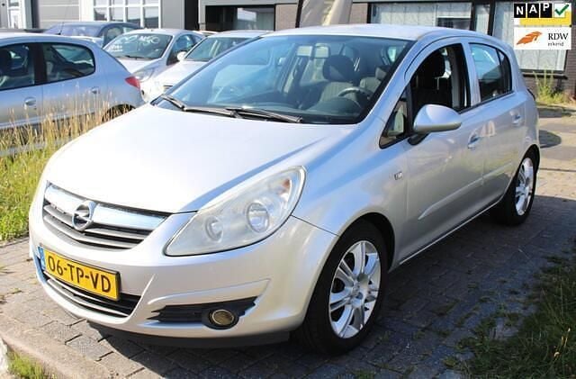 Grijs Gebruikt 2008 Opel Corsa Business Hatchback | € 1.450 (Super prijs) - Afbeelding 1/4