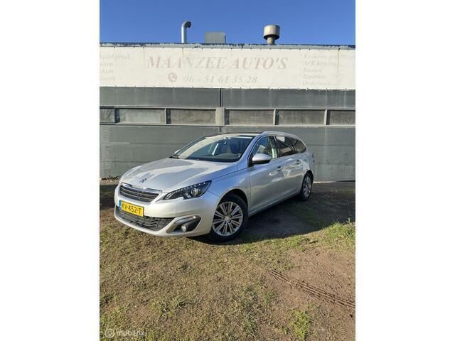 Grijs Gebruikt 2016 Peugeot 308 Premium Stationwagen | € 6.899 (Super prijs) - Afbeelding 1/4