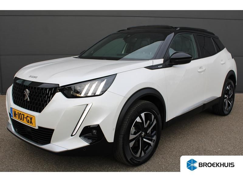 Wit Gebruikt 2021 Peugeot 2008 GT SUV | € 21.895 (Iets duurder) - Afbeelding 1/4