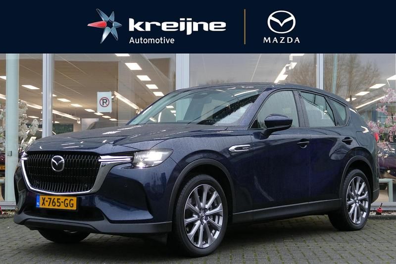 Blauw Gebruikt 2023 Mazda CX-60 Comfort SUV | € 38.925 (Goede deal) - Afbeelding 1/4