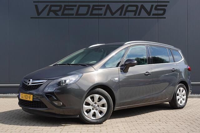 Grijs Gebruikt 2015 Opel Zafira Tourer Business MPV | € 5.750 (Eerlijke prijs) - Afbeelding 1/4