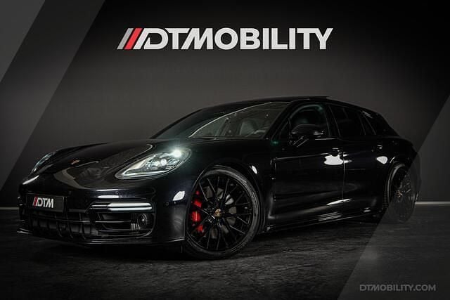 Zwart Gebruikt 2022 Porsche Panamera S E-Hybrid Sport Turismo Sedan | € 94.950 (Duur) - Afbeelding 1/4