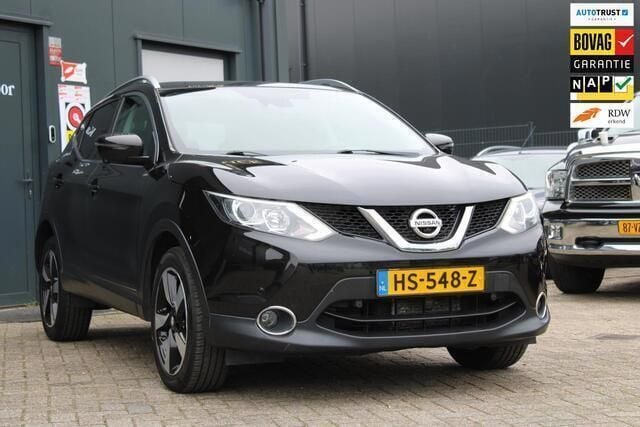 Zwart Gebruikt 2016 Nissan Qashqai SUV | € 11.450 (Goede deal) - Afbeelding 1/4