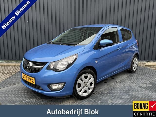 Blauw (metallic) Occasion 2018 Opel Karl Edition Hatchback | € 8.745 (Eerlijke prijs) - Afbeelding 1/4