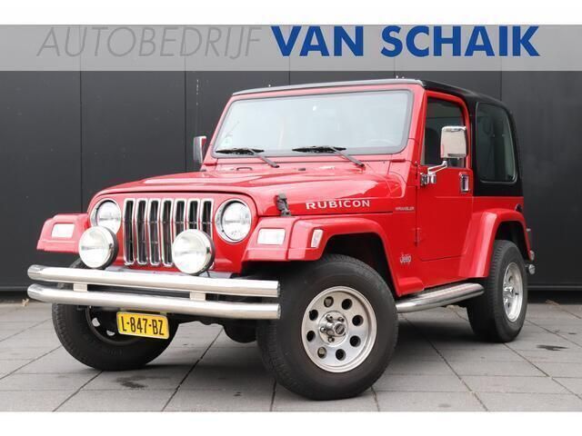 Rood Gebruikt 1999 Jeep Wrangler Rubicon SUV | € 17.945 - Afbeelding 1/4