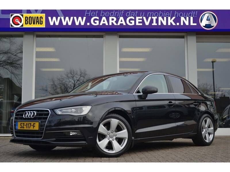 Zwart Gebruikt 2013 Audi A3 Sedan | € 16.750 (Eerlijke prijs) - Afbeelding 1/4