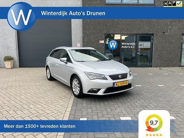 Grijs Gebruikt 2016 Seat Leon ST Style Stationwagen | € 9.499 (Eerlijke prijs) - Afbeelding 1/4