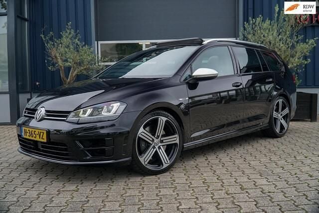 Zwart Gebruikt 2015 VW Golf VII R Stationwagen | € 24.995 (Duur) - Afbeelding 1/4