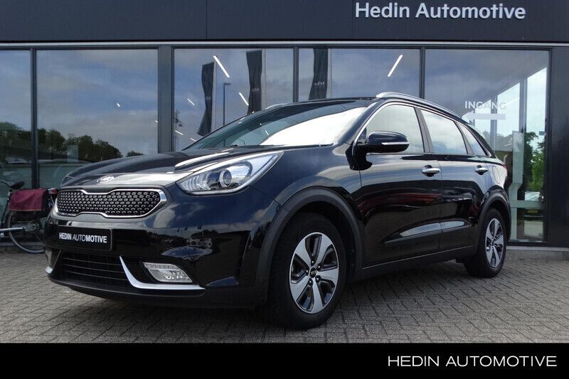 Zwart Gebruikt 2017 Kia Niro First Edition SUV | € 16.945 (Eerlijke prijs) - Afbeelding 1/4