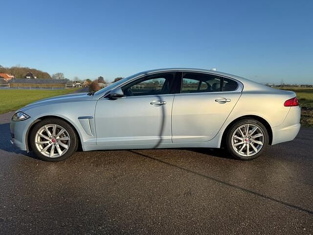 Occasion Jaguar XF 163 PK (119 kW) 2014 Blauw Sedan