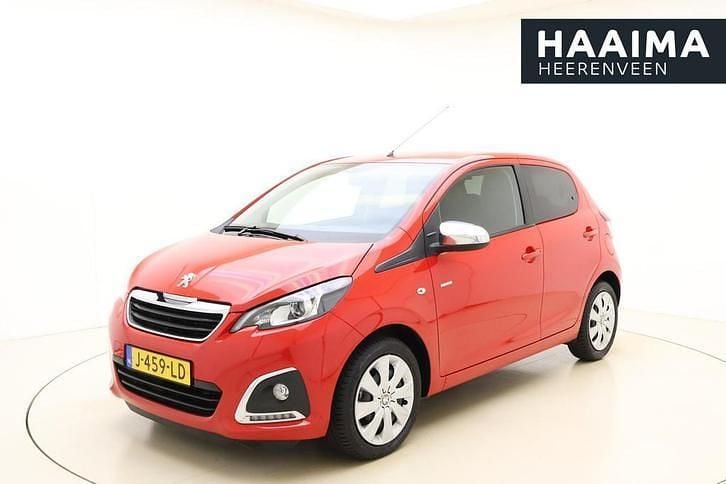 Rood Gebruikt 2020 Peugeot 108 Style Hatchback | € 11.250 (Eerlijke prijs) - Afbeelding 1/4