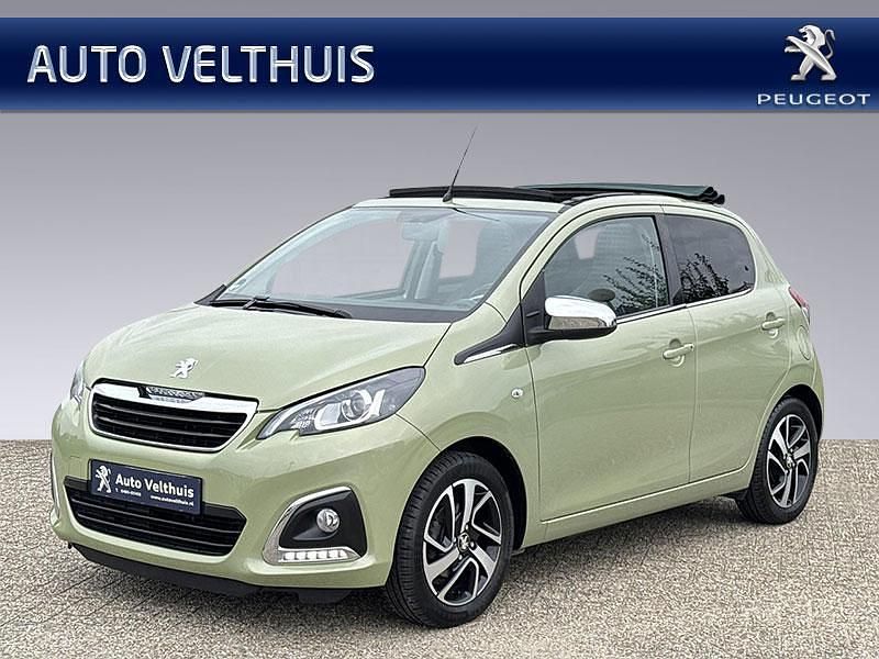 Groen Gebruikt 2021 Peugeot 108 Allure Hatchback | € 13.950 (Duur) - Afbeelding 1/4
