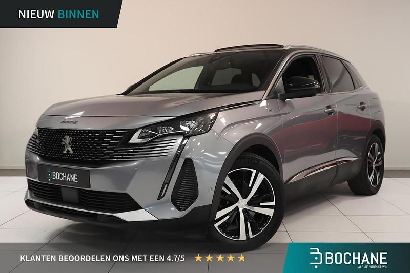 Grijs Gebruikt 2022 Peugeot 3008 GTi SUV | € 27.240 (Eerlijke prijs) - Afbeelding 1/4