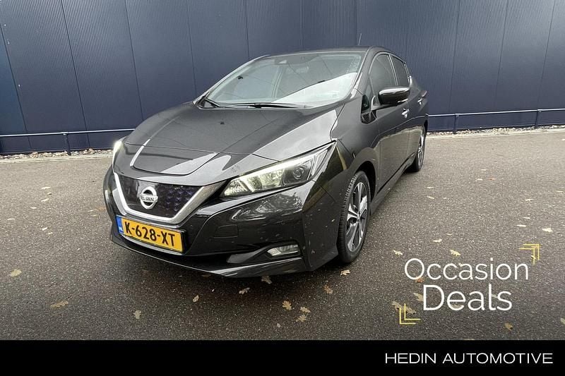 Zwart Occasion 2021 Nissan Leaf N-Connecta Hatchback | € 13.400 (Goede deal) - Afbeelding 1/3