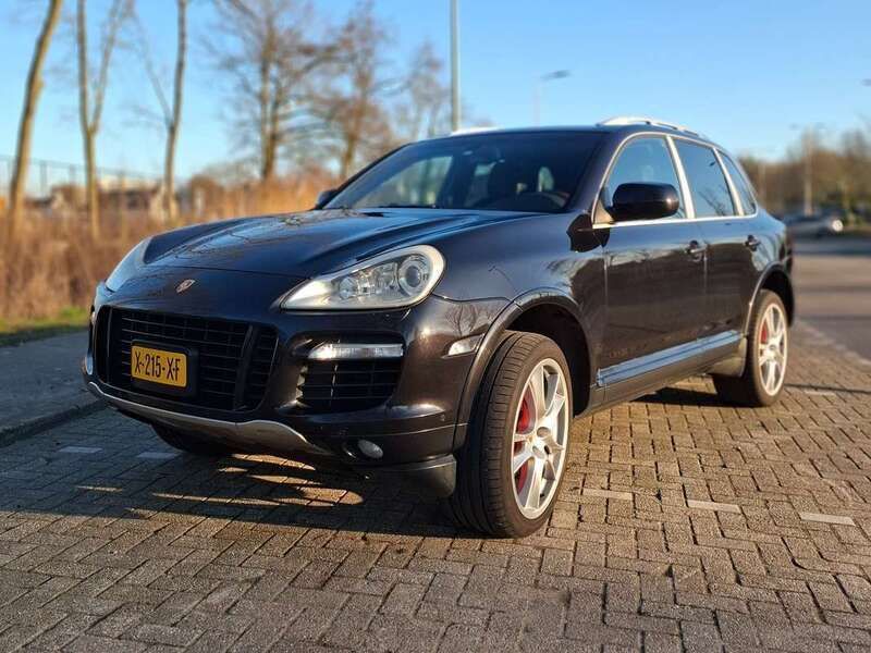 Zwart Gebruikt 2008 Porsche Cayenne Turbo SUV | € 19.499 (Super prijs) - Afbeelding 1/4