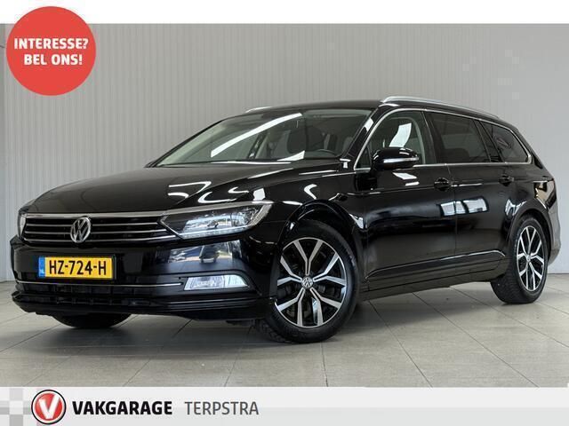 Zwart Gebruikt 2016 VW Passat Edition Stationwagen | € 8.995 (Eerlijke prijs) - Afbeelding 1/4