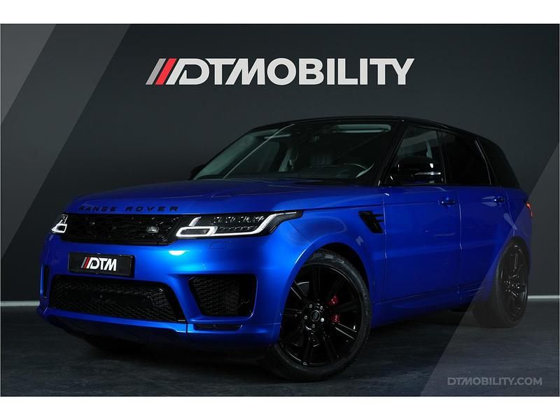Blauw Gebruikt 2021 Land Rover Range Rover Sport HSE Dynamic SUV | € 62.950 (Eerlijke prijs) - Afbeelding 1/4