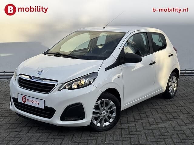 Wit Gebruikt 2015 Peugeot 108 Access Hatchback | € 4.495 (Goede deal) - Afbeelding 1/4