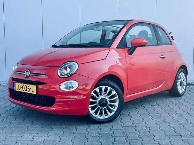 Rood Gebruikt 2016 Fiat 500C Pop Star Cabriolet | € 8.499 (Eerlijke prijs) - Afbeelding 1/4