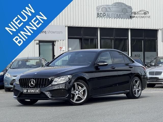 Zwart Gebruikt 2014 Mercedes C200 Prestige Sedan | € 18.999 (Iets duurder) - Afbeelding 1/4