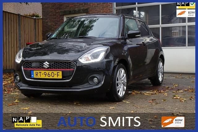 Zwart Gebruikt 2018 Suzuki Swift Hatchback | € 10.500 (Super prijs) - Afbeelding 1/4