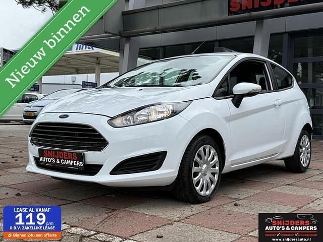 Wit Gebruikt 2015 Ford Fiesta Hatchback | € 7.250 (Goede deal) - Afbeelding 1/4