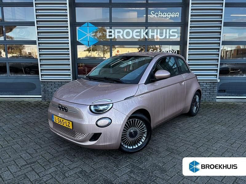 Rood Gebruikt 2021 Fiat 500e Icon Hatchback | € 18.245 (Eerlijke prijs) - Afbeelding 1/4