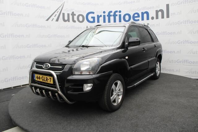 Zwart Gebruikt 2008 Kia Sportage SUV | € 3.790 (Goede deal) - Afbeelding 1/4