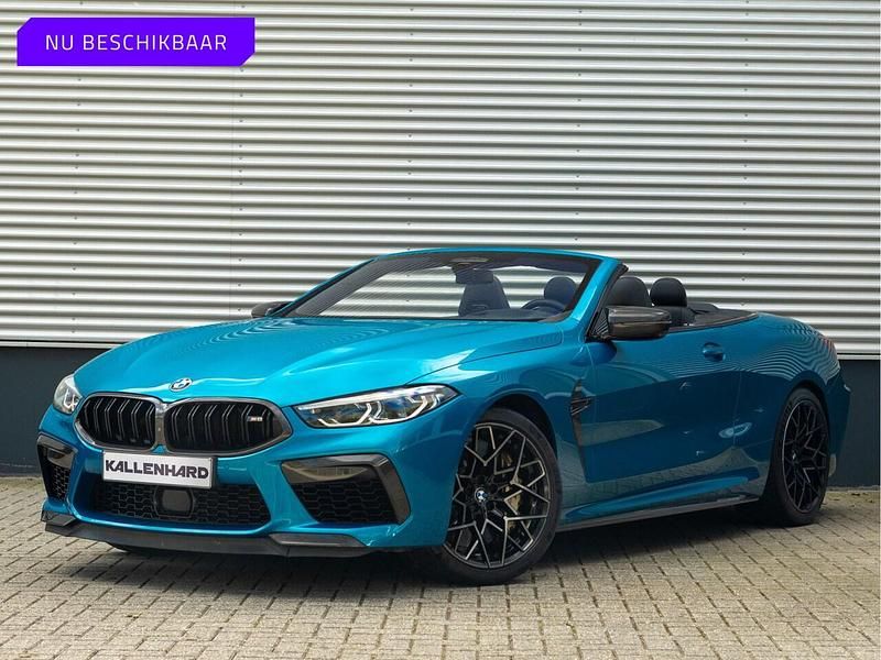 Blauw (metallic) Gebruikt 2020 BMW M8 Competition Edition Cabriolet | € 119.875 - Afbeelding 1/4