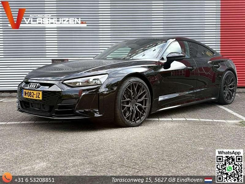 Zwart Gebruikt 2021 Audi e-tron GT quattro Sedan | € 47.795 - Afbeelding 1/4