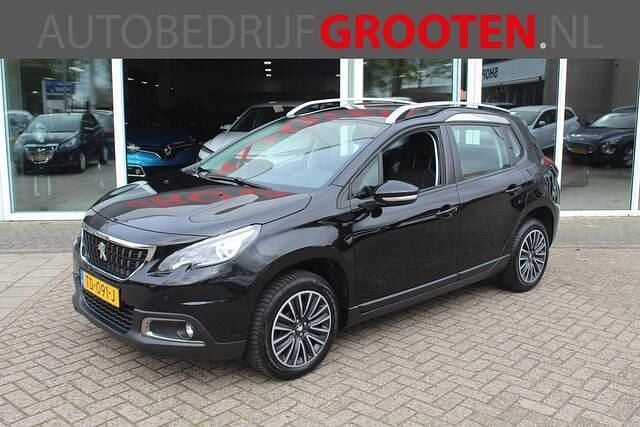 Zwart Gebruikt 2018 Peugeot 2008 Active SUV | € 9.888 (Eerlijke prijs) - Afbeelding 1/4